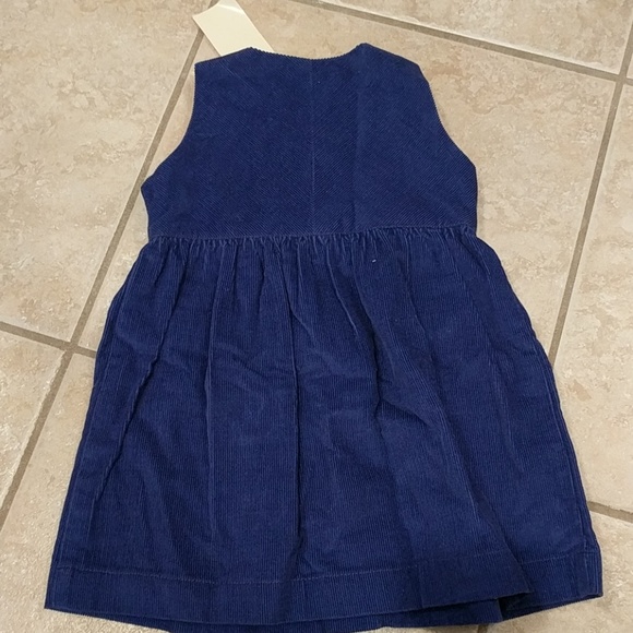Ralph Lauren girls purple corduroy dress is 6-12 m - Picture 2 of 4
